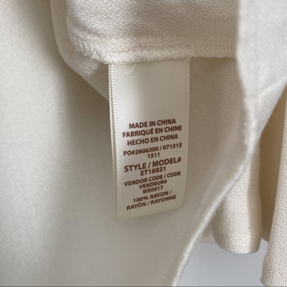 Ella Moss ‘Stella’ bell sleeve blouse top Small - Picture 7 of 7